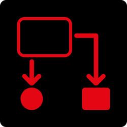 scheme icon from commerce buttons overcolor set vector image