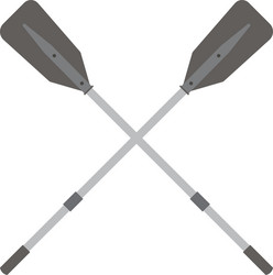 Kayak and oar Royalty Free Vector Image - VectorStock
