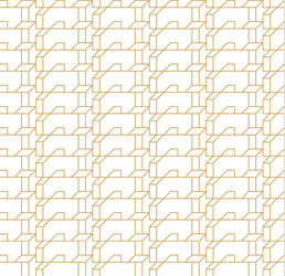 abstract geometric seamless pattern with lines vector image