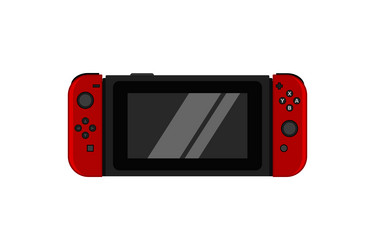 joystick game controller gamepad video stick vector image