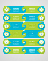 progress background template for diagram graph vector image