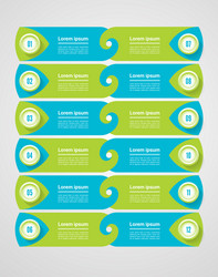 Progress background template for diagram graph vector