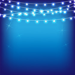 Blue stage lighting Royalty Free Vector Image - VectorStock