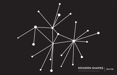 abstract circuit networking blockchain vector image
