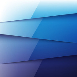 blue shiny paper layers abstract background vector image