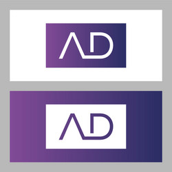 Creative initial letter mk square logo design Vector Image