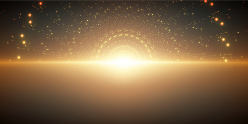 infinite space background matrix vector image
