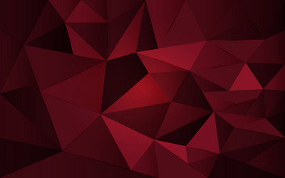 Abstract shiny diamond cut triangular background vector