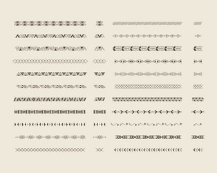 Decorative Ornaments & Scrolls Vector Image