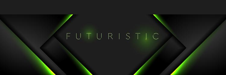 Neon Tech Abstract Background vector image