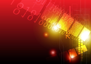 technology abstract background design vector image