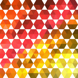 Retro pattern of geometric shapes colorful mosaic vector