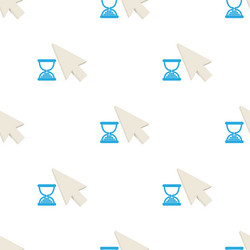 timing pointer pattern seamless vector image