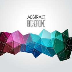 abstract geometric background with triangle vector image