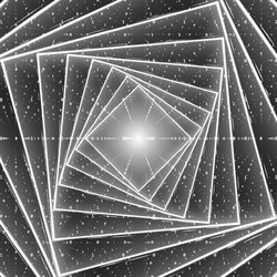 data flow visualization square vector image