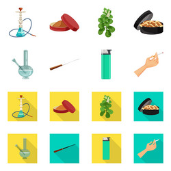 design refuse and stop icon collection vector image