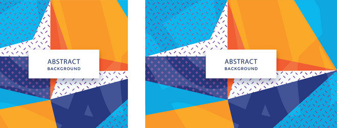 abstract background with geometric design vector image