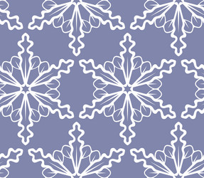 snowflake pattern design vector image