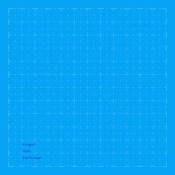 Blueprint Grid Pattern vector image