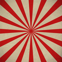 Retro red background with rays Royalty Free Vector Image