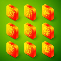 set line blockchain technology bitcoin credit vector image