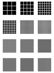 mosaic seamless repeatable pattern background set vector image