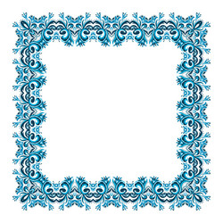 square frame from abstract element vector image