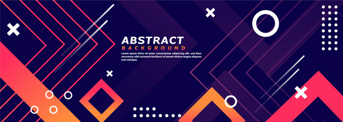 abstract geometric shape background design usable vector image