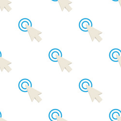 screen pointer pattern seamless vector image