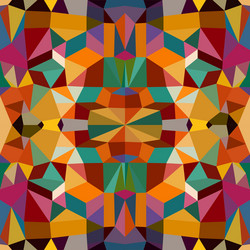 Retro triangles seamless pattern background eps10 vector