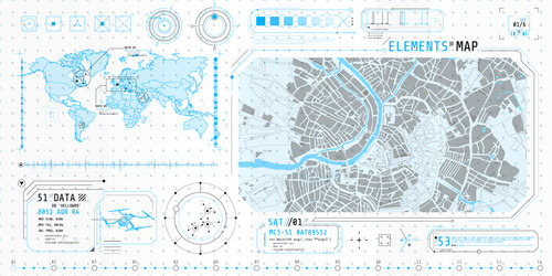 A set thin elements on topic map search vector