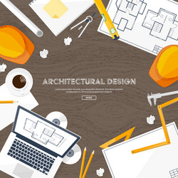 engineering and architecture vector image