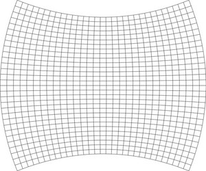 grid mesh lattice grating with distort deform vector image