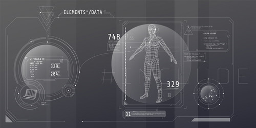 design virtual interface data vector image