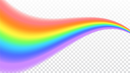 Rainbow curve bg Royalty Free Vector Image - VectorStock
