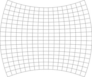 grid mesh lattice grating with distort deform vector image