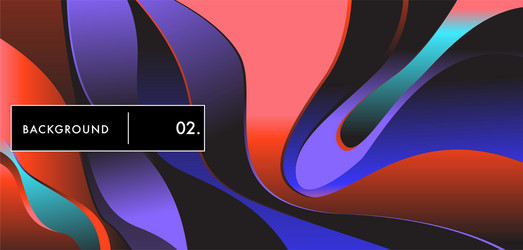 liquid color background design fluid gradient vector image