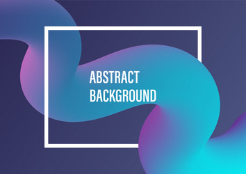 abstract background with blue gradient fluid color vector image