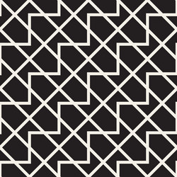 seamless pattern repeating geometric elements vector image