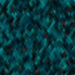 Dark green mosaic background abstract grid texture vector