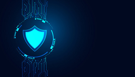 abstract background digital concept cybersecurity vector image
