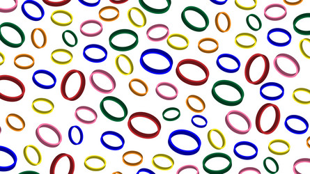 abstract colorful circle shine and layer element vector image