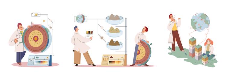 science experimentation is key method for testing vector image