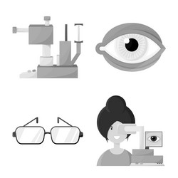 design medicine and technology sign set vector image