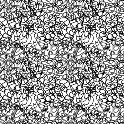 Scribble Loop Texture vector image