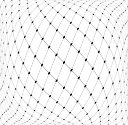 Complex Geometric Mesh Pattern vector image