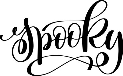 Spooky halloween party poster Royalty Free Vector Image