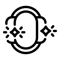 cloud computing data transferring with shining vector image