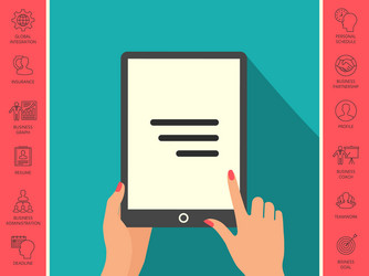 modern menu icon for mobile apps and websites vector image