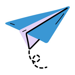 send message vector image